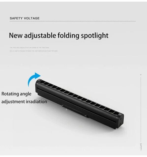 انارة مغناطيس نقاط180درجة.  33سم