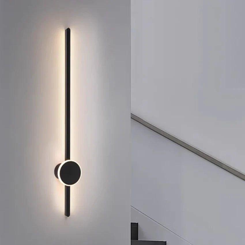 ثريا جدارية ليد 3 درجات اضاءة طول 60 سم