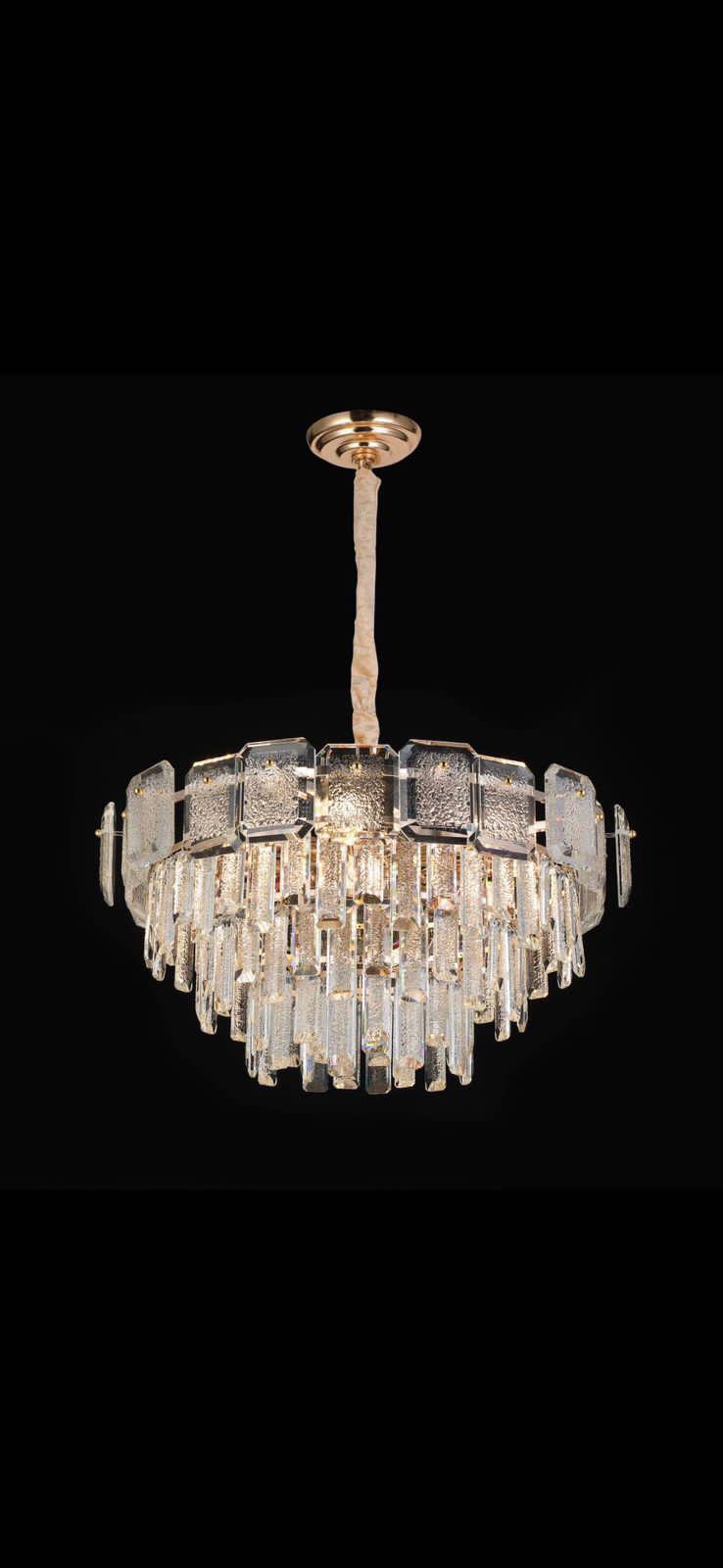 ثريا كريستال قدر 40 سم