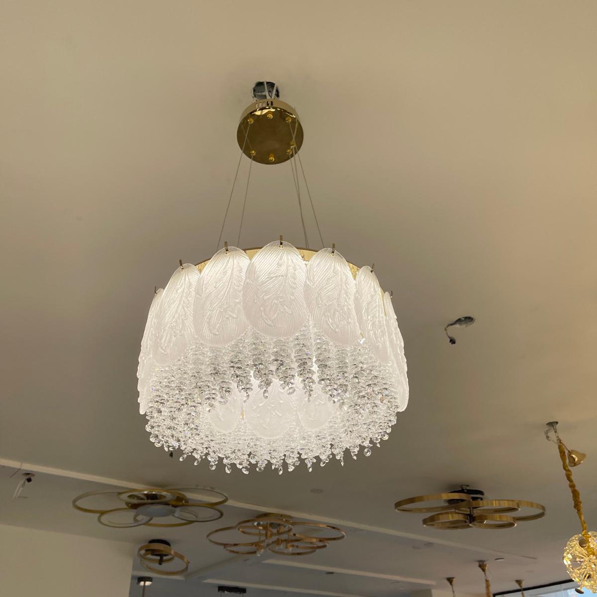 ثريا كريستال ليد 50سم