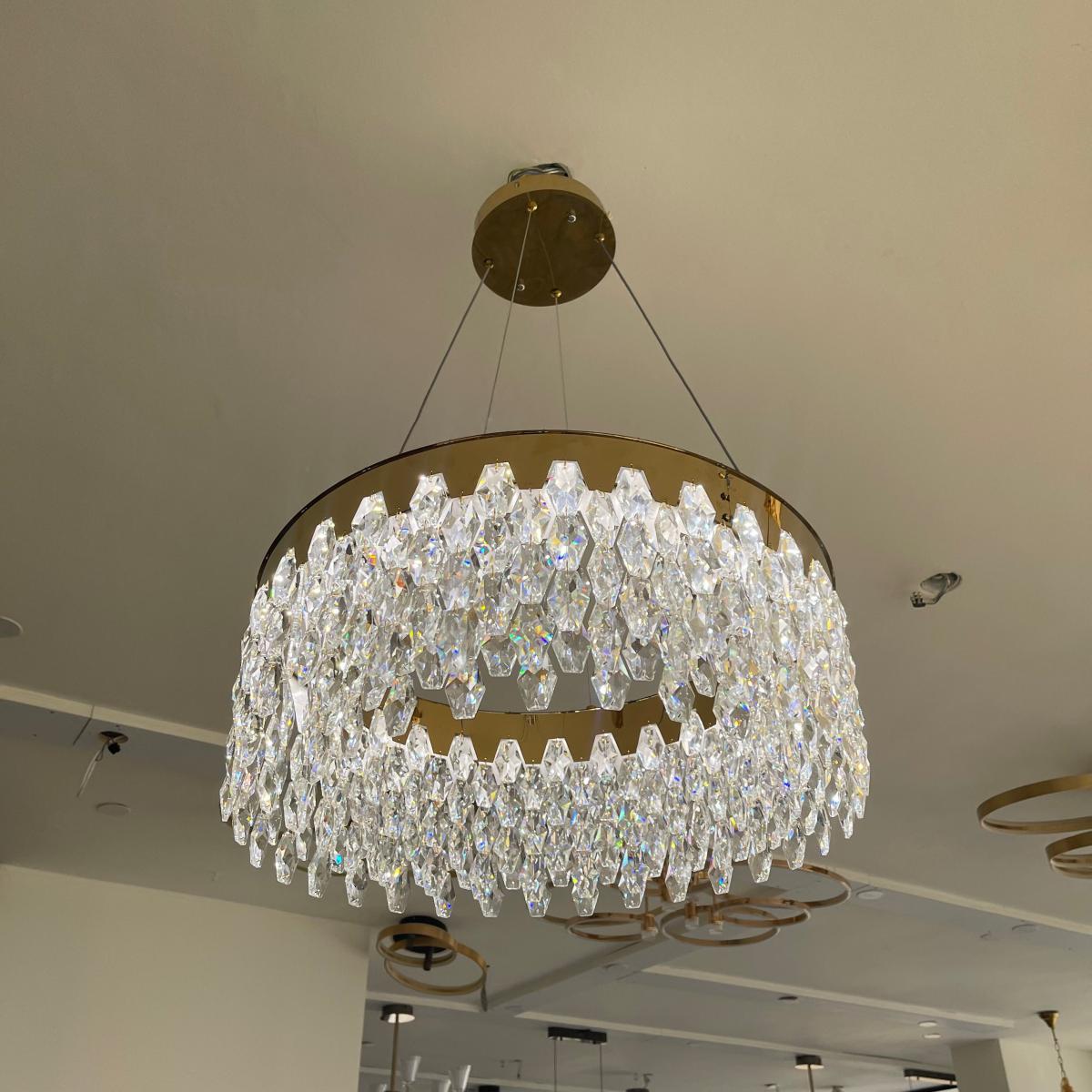 ثريا كريستال ليد 60سم