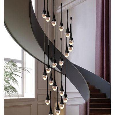 ثريا مطلع الدرج اضاءة ليد