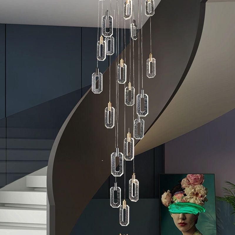 ثريا مطلع درج اضاءة ليد