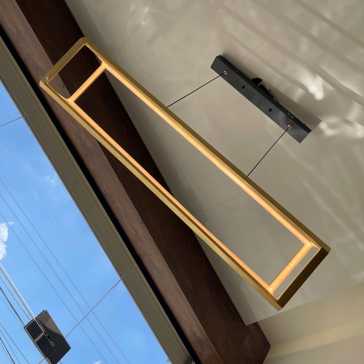 ثرية بار ذهبي3الوان اضاءه