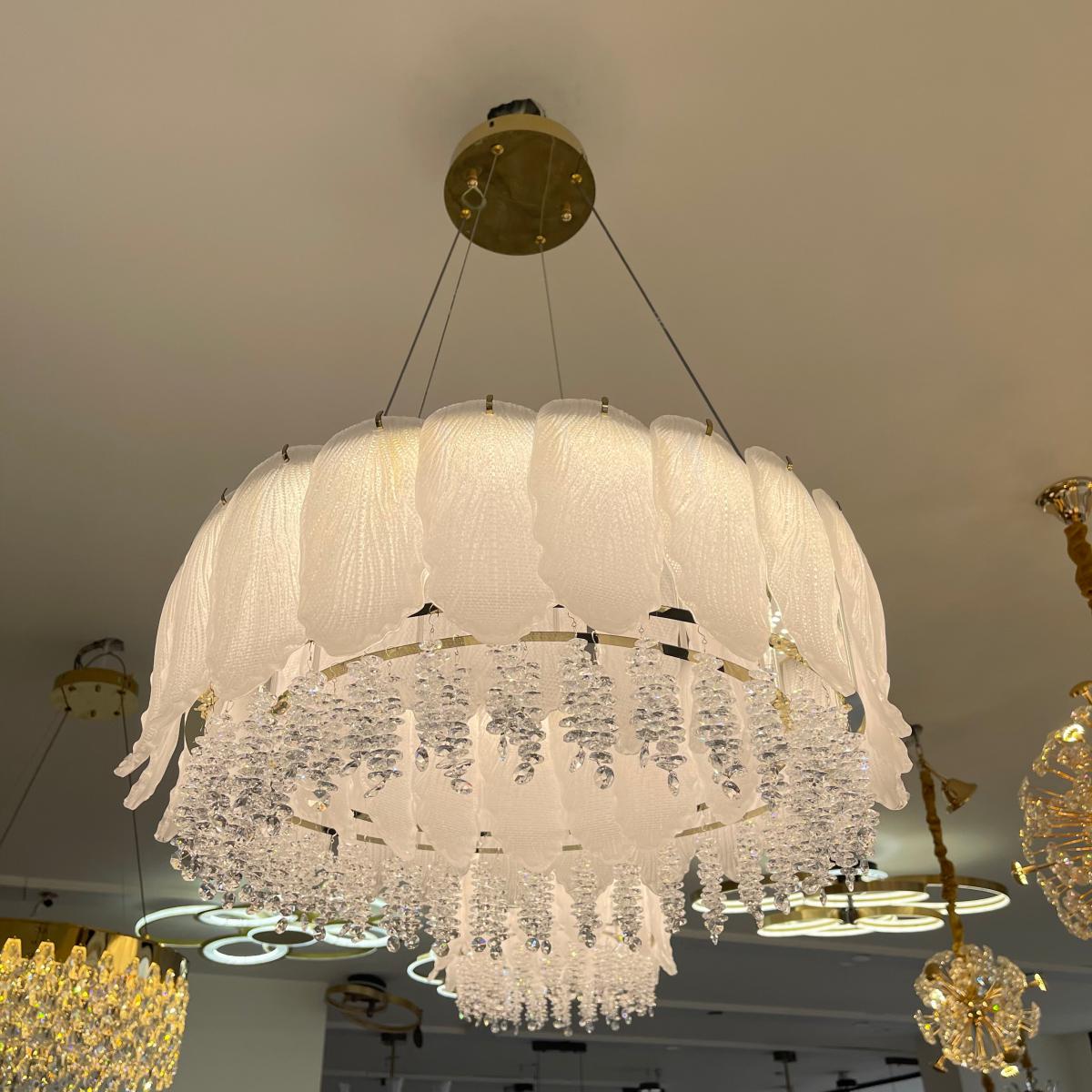 ثرية كريستال ليد60سم