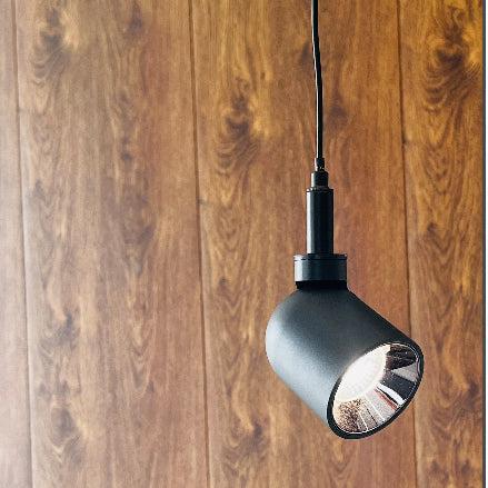 كشاف اسود متحرك نازل