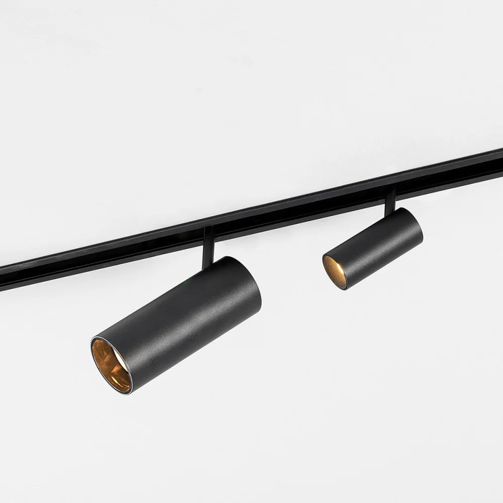 كشاف تراك 30 واط اسود +ذهبي(اضاءة اصفر )